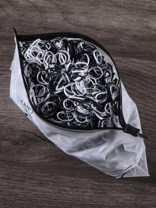 1000 Mini Ligas Desechables para el Cabello, Estilo Primavera Colorido + Elasticidad Fuerte Clásica, Accesorios para Coleta Diarios Lindos y Dulces