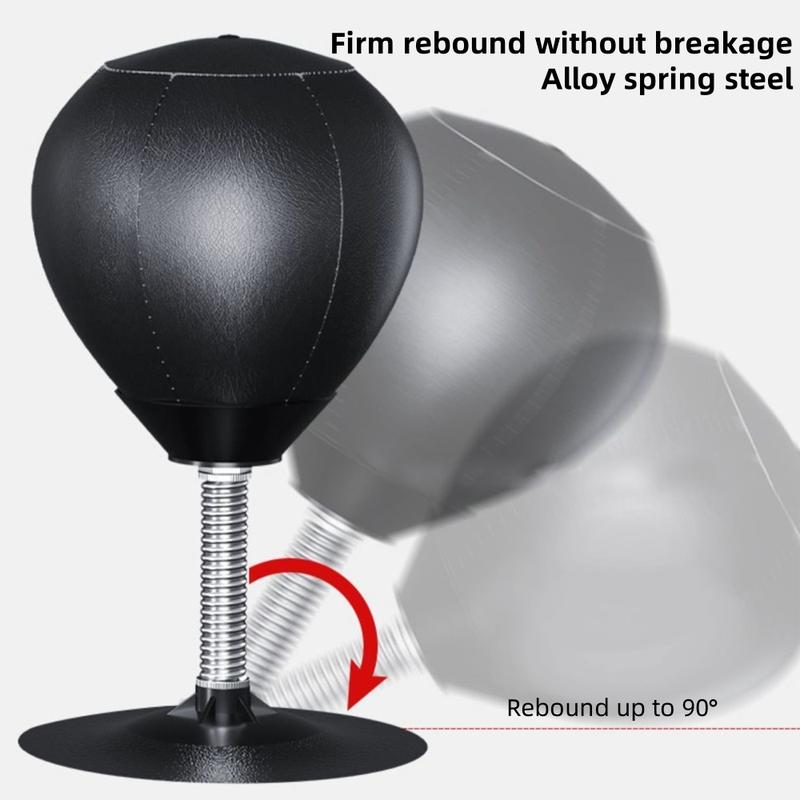 Product Introduction of JUSAI, 1 set Table Boxing Speed Ball Suction Cup Boxing Reaction Ball Children's Decompression Tool Office Desktop Punching Ball 2