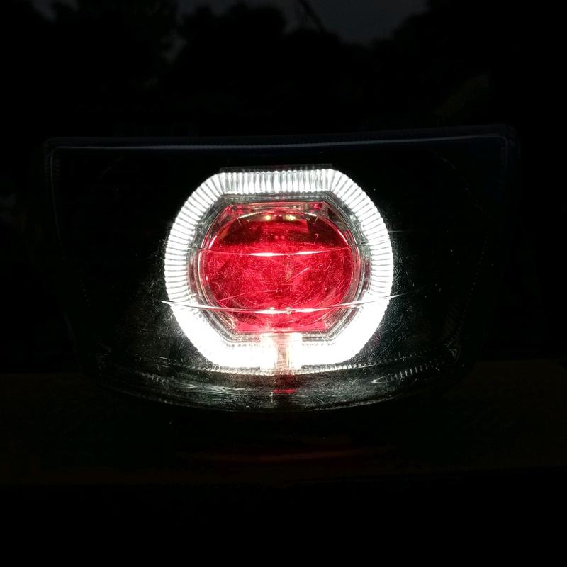 BILED VARIO 125 OLD KZR 2,5 INCH FULL SET REFLEKTOR Motorcycle 5