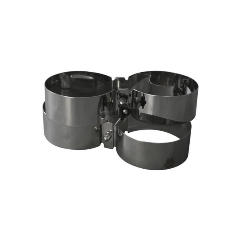 OMS Style tank bands for twinsets , 80cf cylinders (186 mm diameter )