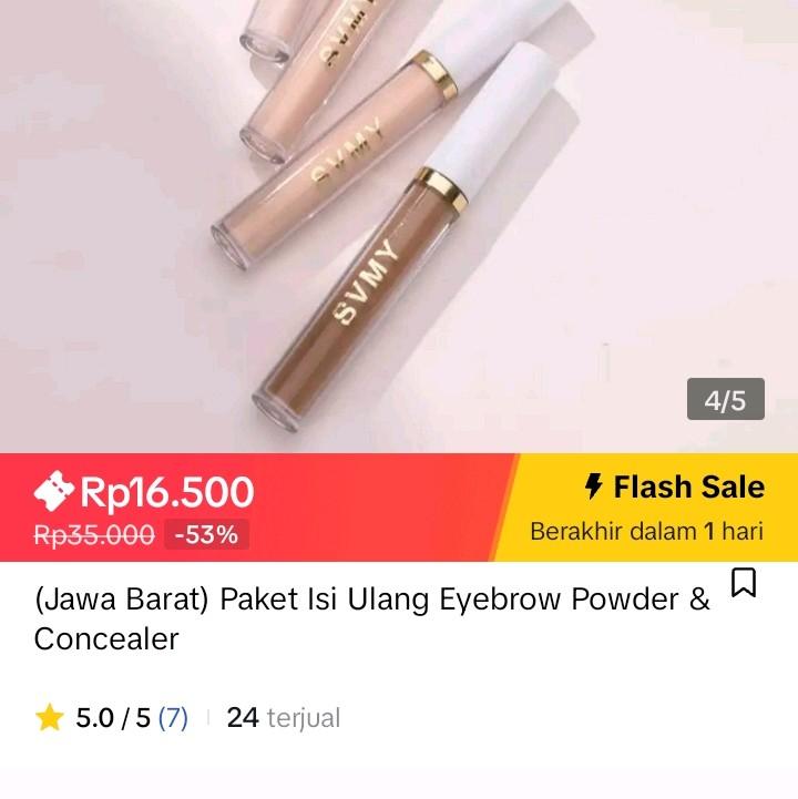 Eyebrow powder plus concealler Stik Tahan Lama 3