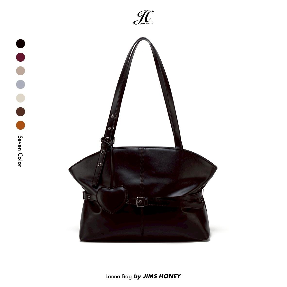 JIMS HONEY LANNA BAG Tas Selempang dan Hand Bag Wanita Slingbag Cewek Jimshoney Trendy Elegan Kulit