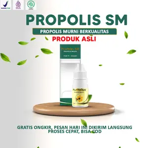 PROPOLIS SM - Propolis Murni Ekstrak Rumah Lebah Madu Asli 100% Mengandung Segala Kebaikan BPOM RI HALAL MUI