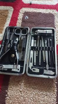 Product Review of Alat Gunting Kuku Perawatan Mempercantik Kuku Manicure Pedicure Medipedi Stainless Steel Nail Art Set Tangan kikir kuku 1 set from n** a**h m**p 1