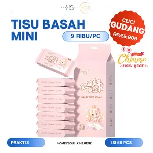 [CUCI GUDANG] Tissue Basah Mini Travel