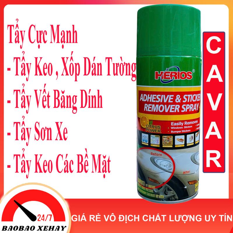 Tẩy Cực Mạnh Chai Xịt Tẩy Keo Sơn Băng Dính - Vệ Sinh Nhựa Đường - Tẩy keo dán tường dán sàn nhà Sticker Remover