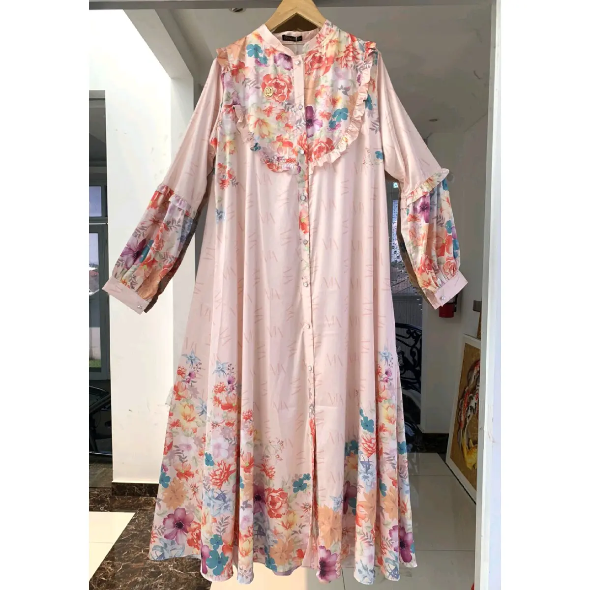 SHANUM SET DRESS Armany silk premium