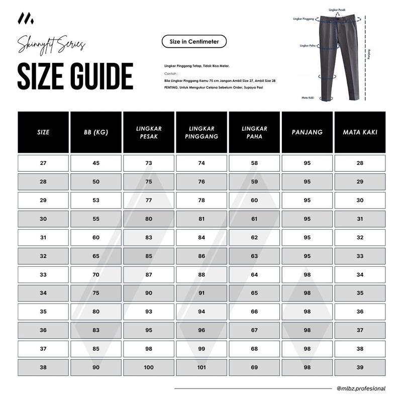HIDEO - Celana kantor Ultra slim fit  warna Krem Creame Krim malabiz Polos Kain Melar 4