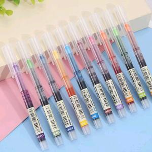 12 Colors Pen High Capacity Ink Retro Gel Pen 0.5mm Journal Vintage Gel Pen Ballpen