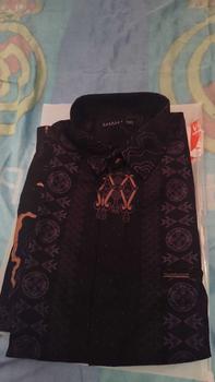 Product Review of Laskala Batik Premium Sentani Kemeja Batik Pria Slimfit Lengan Panjang from N**I 2