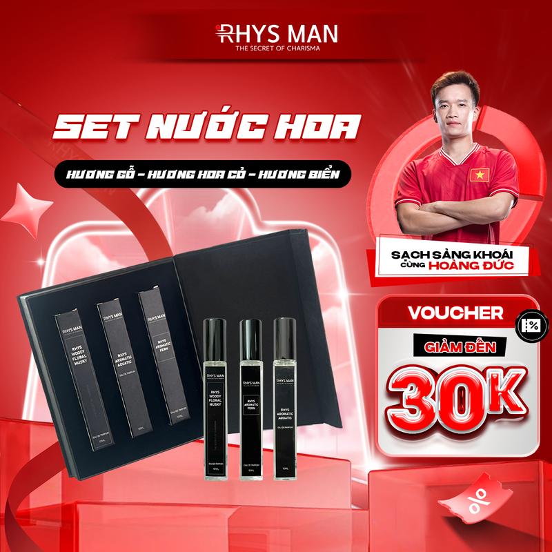 Nước hoa nam RHYS MAN dung tích 10ml Cosmetic Perfume