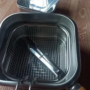 Sinda Panci Saringan Penggorengan Set Stainless T408 Include Capitan & Free Baki Nampan Serbaguna Type T408