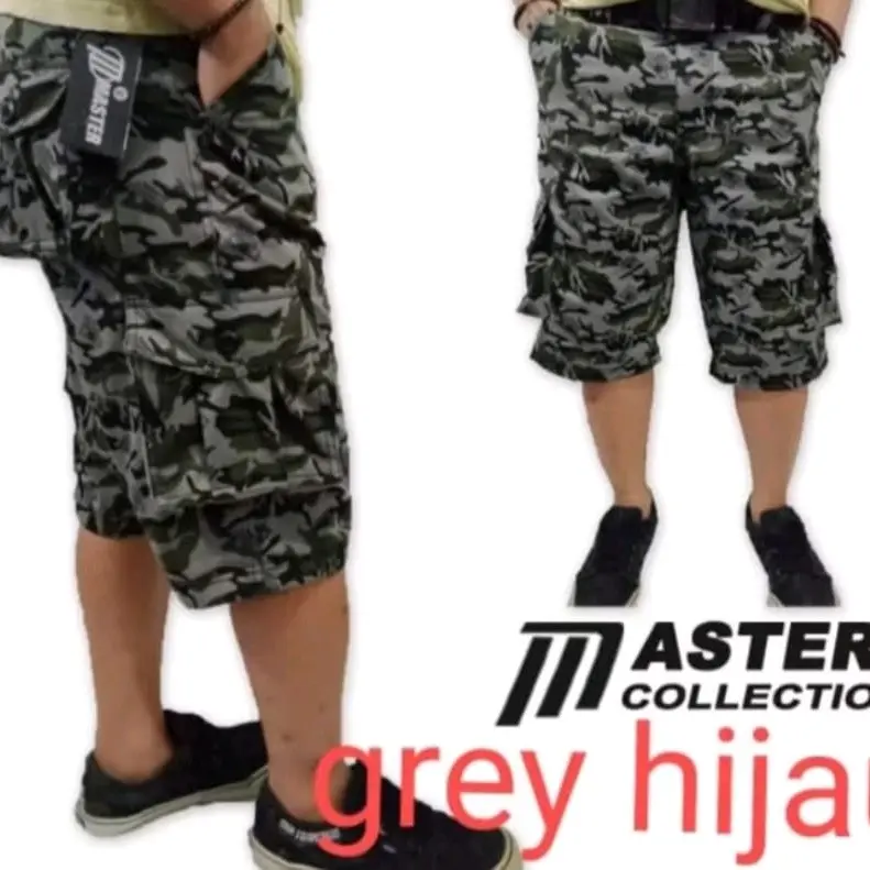 Termurah!!! Celana Loreng Pendek Pria Terlaris Celana Pendek Pria Distro Short Nyaman 2
