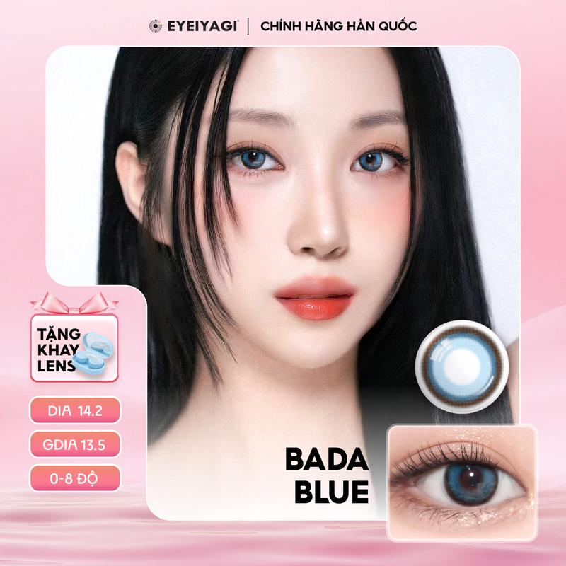 BADA BLUE - Lens Hàn Quốc EYEIYAGI xanh thời thượng