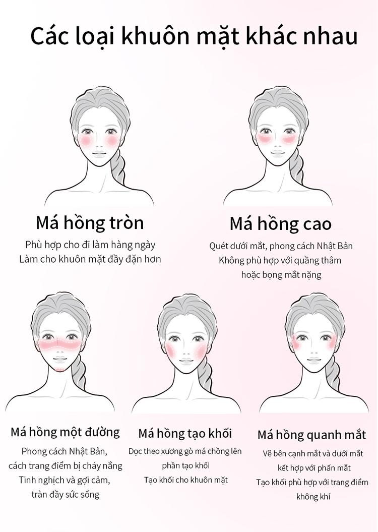 Product Introduction of 【F-Sale】FOXCUP Má Hồng Co Giãn Màu Sắc Tự Nhiên, Tạo Điểm Nhấn Sáng Bóng Và Tạo Khối - Hàng Chính Hãng【Giao hàng siêu tốc】 13