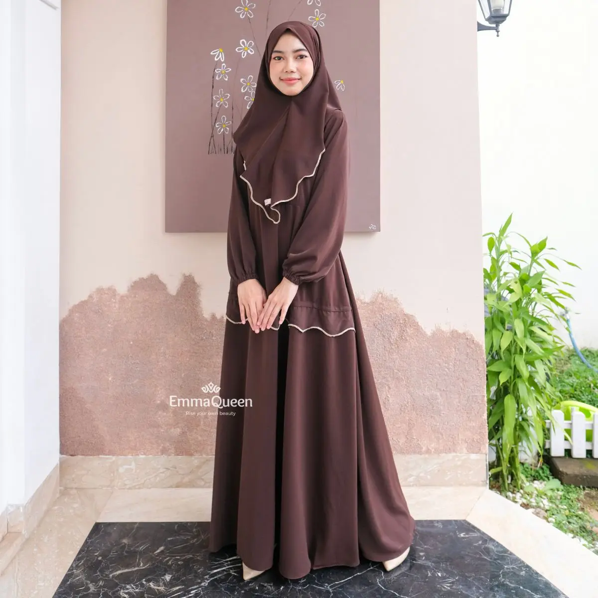 Dress - Mahogany