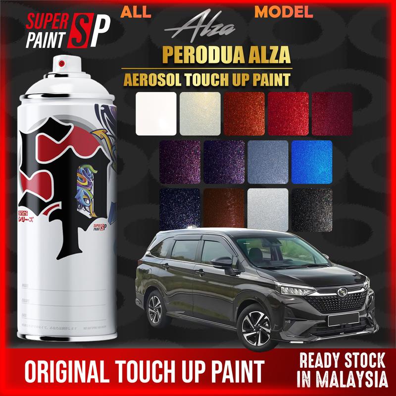 PERODUA ALZA 】 Touch Up Paint All Colors Aikka Aerosol Spray - TikTok ...