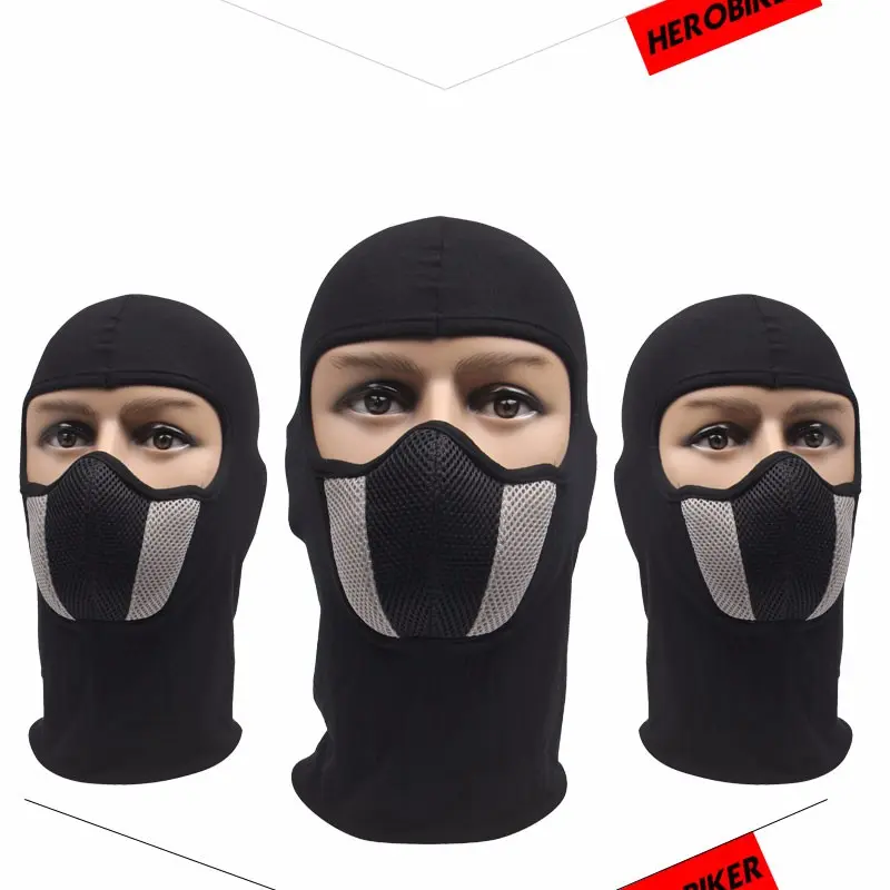 COD Herobiker Masker Motor Full Face Ala Ninja - HR45 TERLARIS 6