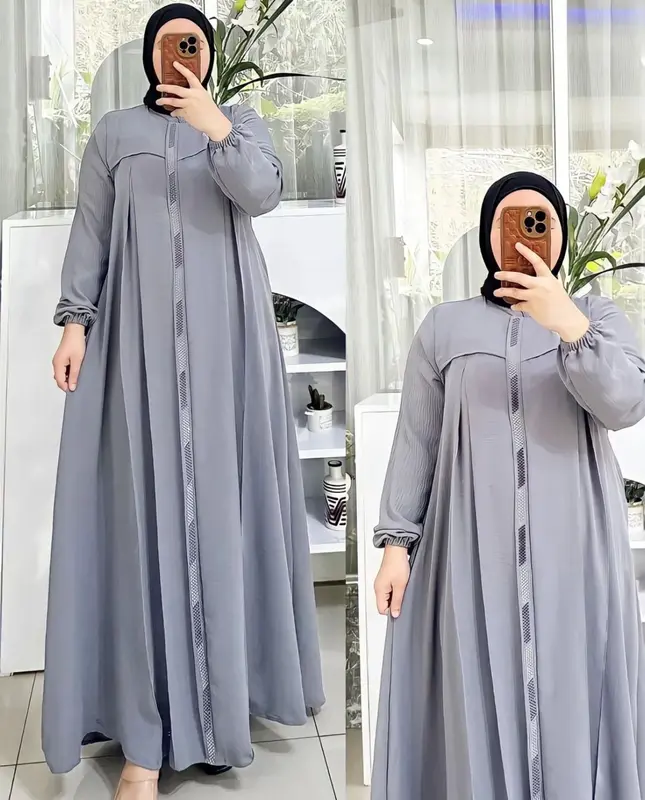 Gamis Maxi Cricle Airflow gamis wanita premium Muslim Crinkle dasar 0