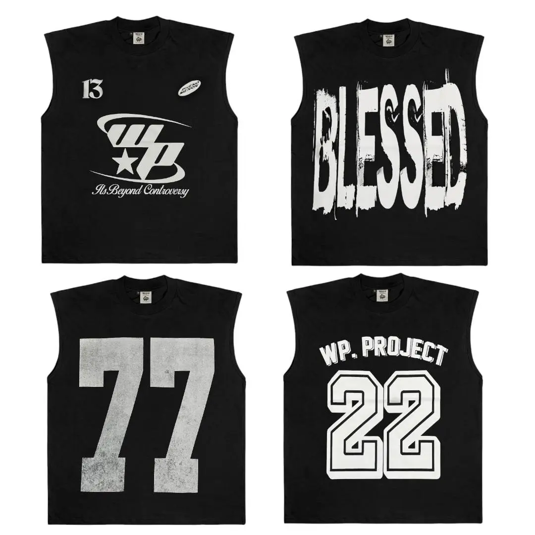 Kaos Lekbong Pria T-shirt Distro Oversize Unisex Woopie Project Katun Combed 20s Baju Singlet Atasan Cowok Keren