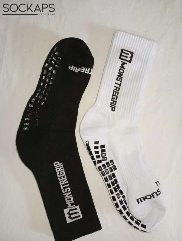 Kaos Kaki Futsal Anti Slip Pria Dewasa Motif MONSTEGRIP - Olahraga Sepak Bola Nyaman Dan Tebal 3