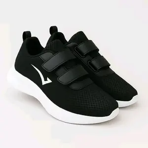 Sepatu Sneakers Sekolah Perekat Anak Laki-laki Perempuan Ukuran 29-36 Simple Casual Model Terbaru Hitam Fashion Olahraga Fleksibel Anti Slip Design Lucu Stylish Shoes Putih Tali & Perekat Terbaru Sport sepatusneakers wanita