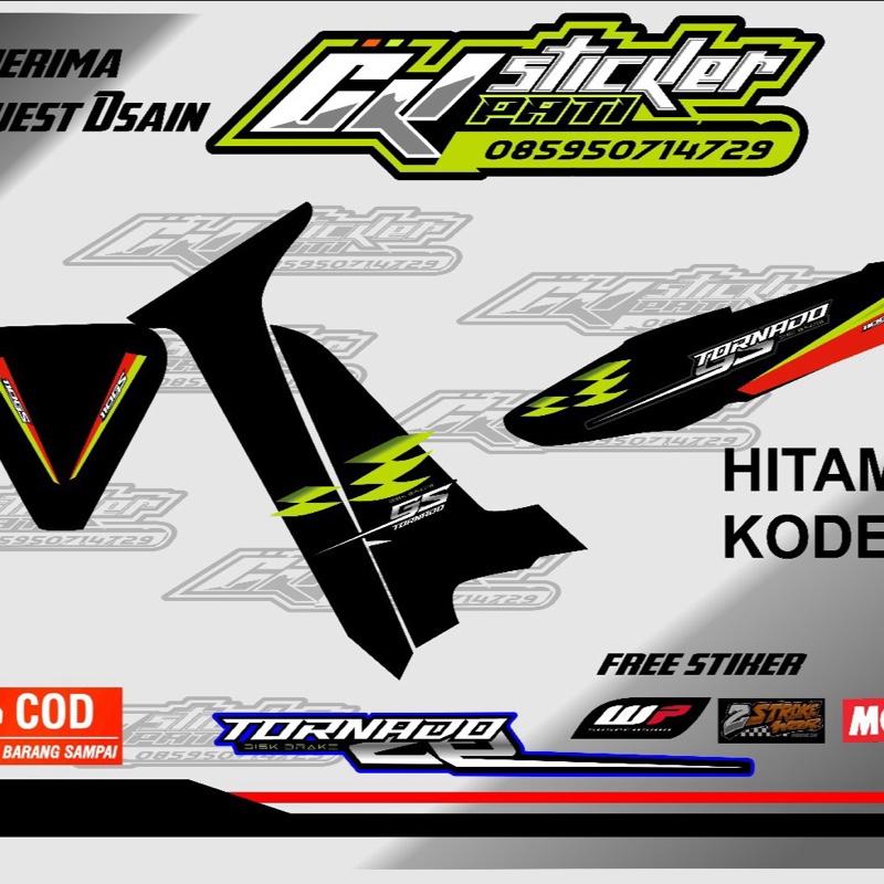 Stiker Variasi Suzuki Tornado GS untuk Motor - Motorcycle 2