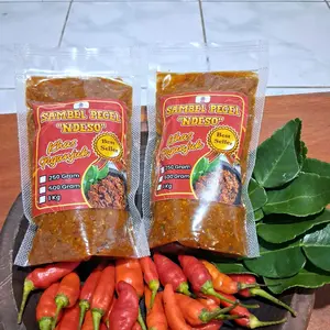 Sambel Pecel Ndeso- 250 Gram. Kualitas Premium.Ekstra Mantap,Ekstra Nikmat.
