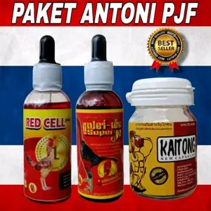 paket Anthony VVIP vitamin ayam (red Cell,super N ,kaitong 20) TERLARIS