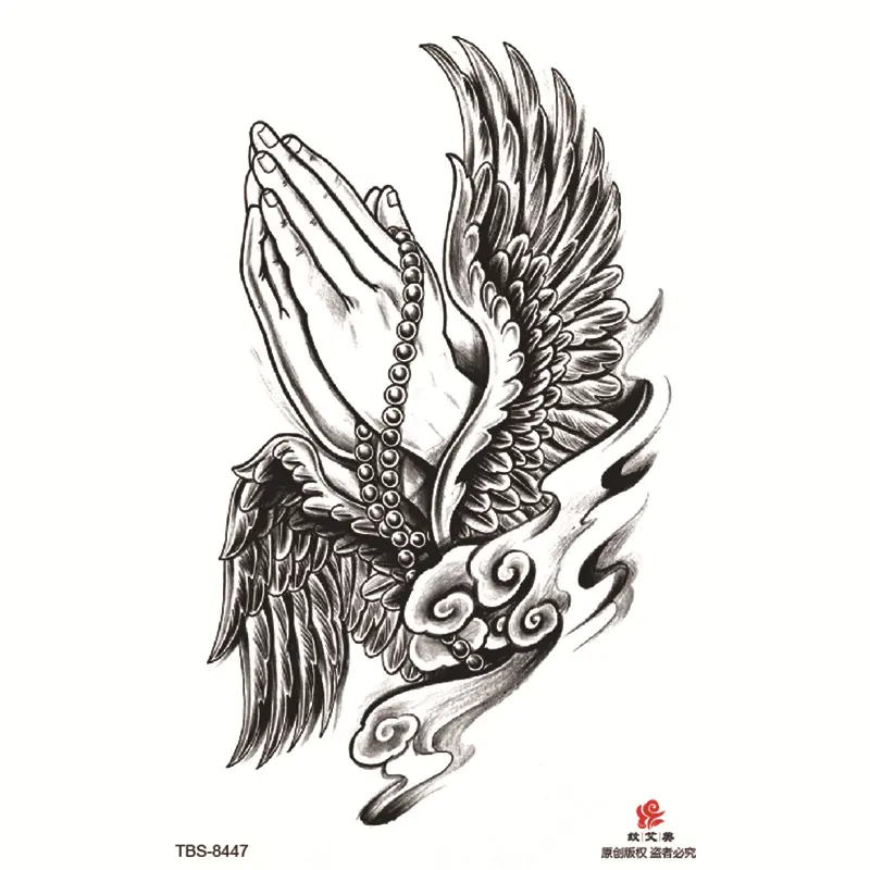 Stiker Tato Tahan Air dengan Simbol Totem untuk Seluruh Lengan Bawah Tampilan Seragam dan Unik Stiker Tato Tahan Air dengan Simbol Totem untuk Seluruh Lengan Bawah Tampilan Seragam dan Unik