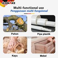 Gambar MONAKE Gergaji Potong Kayu 18inch Mata Original Germany Tangan Graji Geraji Potong Handsaw Untuk Kayu / Triplek / Pipa PVC / Gypsum MS-J18 - 18 inch dari Monake Professional Store Kota Administrasi Jakarta Barat 5 Tokopedia