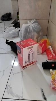 Product Review of Aoki AK6696 Senter Besar / Jumbo LED Super Terang / Lampu Emergency / Powerbank 3 in 1 Rechargable 30 Watt + 54 SMD BONUS Kabel Charger from m**0 0