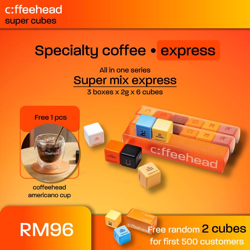 Coffeehead Super Cubes specialty coffee express instant coffee - TikTok ...