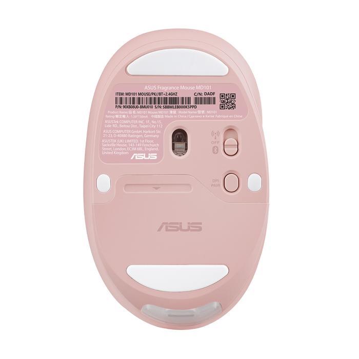 ASUS Fragrance Dual Mode Bluetooth Wireless Mouse MD101 - Rose Clay
