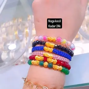 Gelang model Naga variasi manik