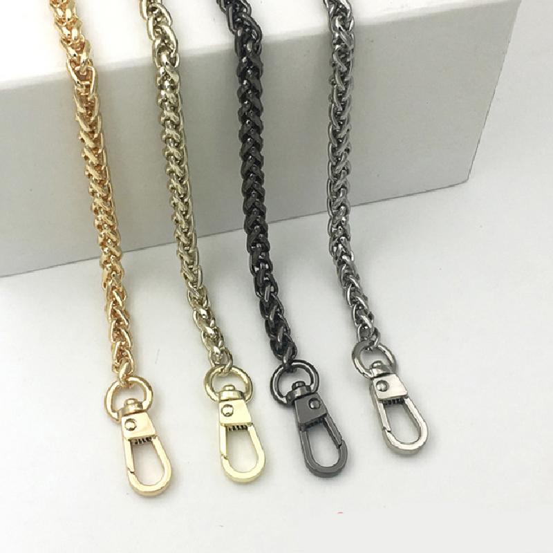 Dây xích kim loại nhẹ 7mm thay thế quai đeo chéo túi xách chiều dài 100-120cm…