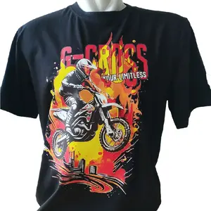 kaos distro,kain katun kombed 24s, , kaos menyerap keringat Combed Oblong Baju Pria Polos Sablon Distro Dewasa Custom Wanita Keren Nyaman Atasan Pendek T-Shirt Santai Anime