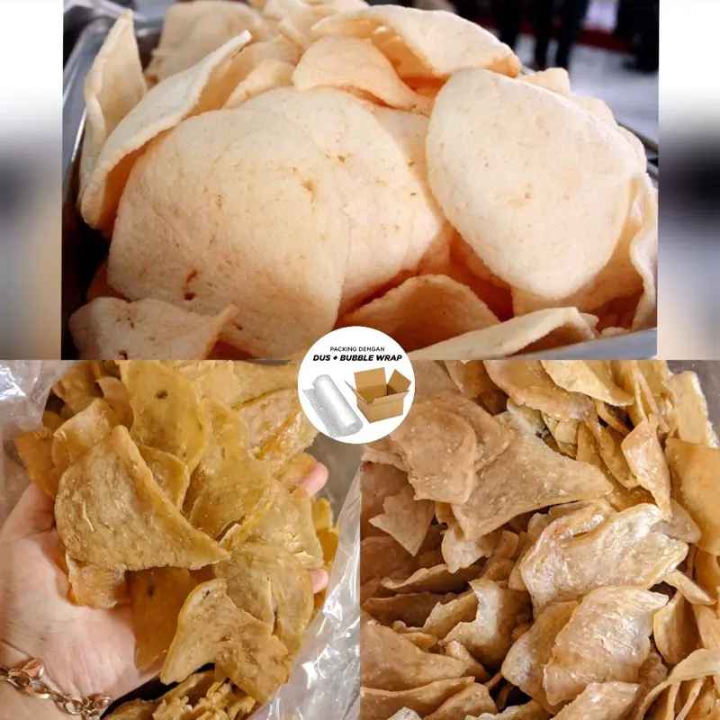 PATAHAN UDANG VIRAL / KERUPUK RAWON / KERUPUK UDANG MENTAH/ REMUKAN UDANG Krupuk Makanan
