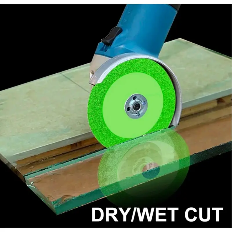 _MATA GERINDA HIJAU POLOS KACA/KERAMIK/MARMER CUTTING DISC DIAMOND SAW BLADE 2