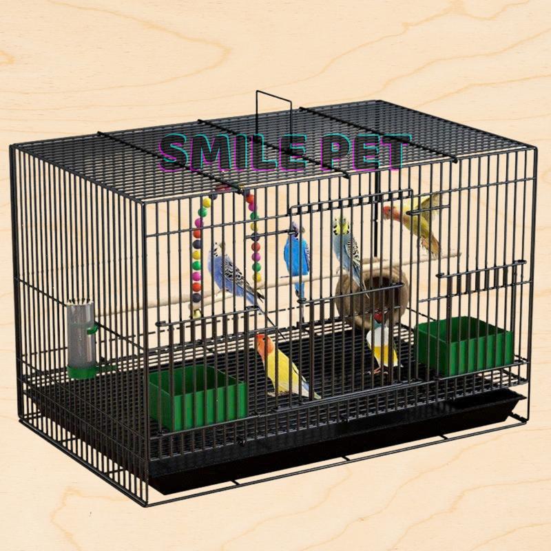  Chuồng Lồng Gấp Gọn 1.2cm Dễ Di Chuyển Cho Chim Vẹt Thỏ Bọ Ú Mèo Nhỏ Gà Size 40cm 