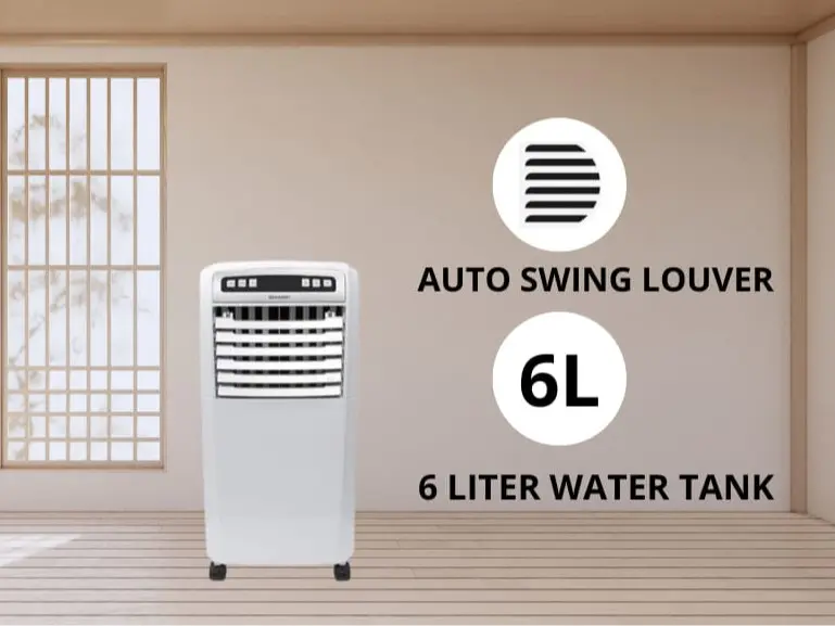 Sharp Air Cooler PJ-A55TY-B/W / PJA55TY / PJA55TYB / PJA55TYW 5
