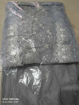 Product Review of Outer brukat sarah tule bordir mix brukat baju lebaran 2025/ pesta kondangan/outer brukat kekinian Wanita Dewasa  Motif Brokat Muslim Panjang from Y**i M**i 0