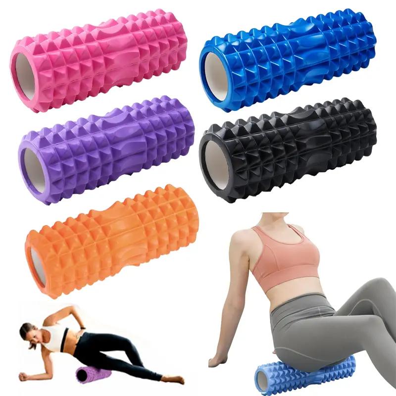 Con lăn yoga massage giãn cơ EVA cao cấp hỗ trợ giảm đau mỏi lưng vai gáy cho…