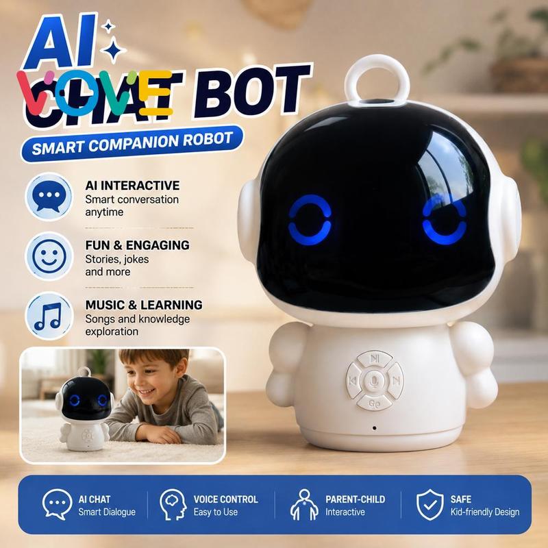 Đồ chơi robot bạn đồng hành tương tác nói chuyện thông minh với công nghệ AI…