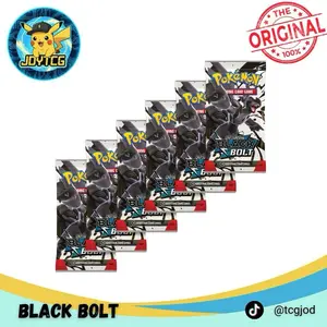 Pokémon Black Bolt - 100% Original Trading Card Game 1 LOOSE PACK