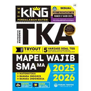 Buku The King Pendalaman materi Tka Mapel Wajib Sma Ma 2025 2026