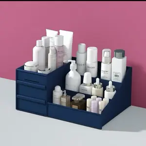 TEMPAT / RAK KOSMETIK 2 SUSUN SERBA GUNA WARNA RANDOM