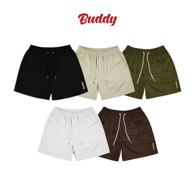 KAKI SHORTS - Quần short nam nữ vải kaki form trên gối Hàn Quốc
