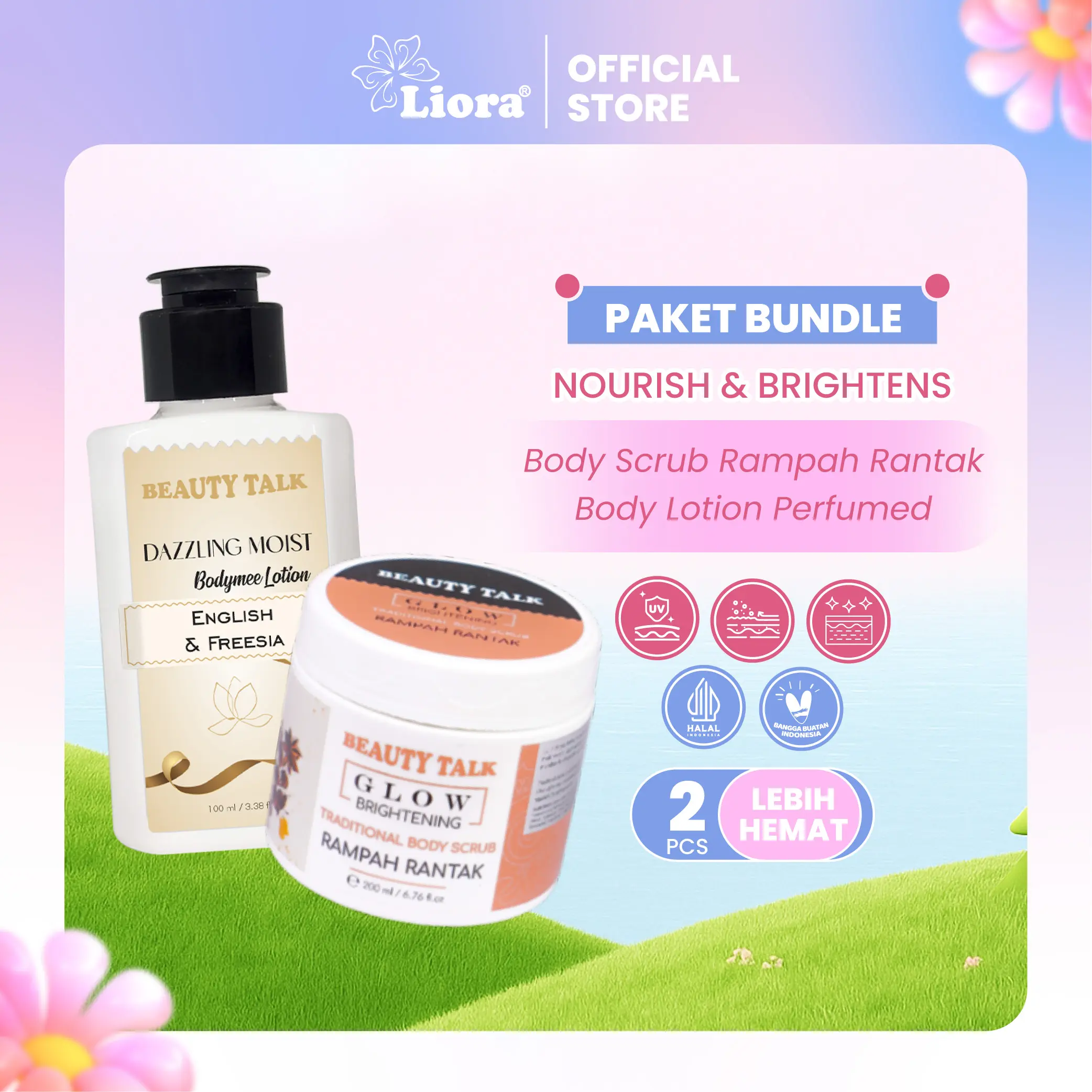 SCRUB + LOTION PARFUME ENGLISH&FRESSIA