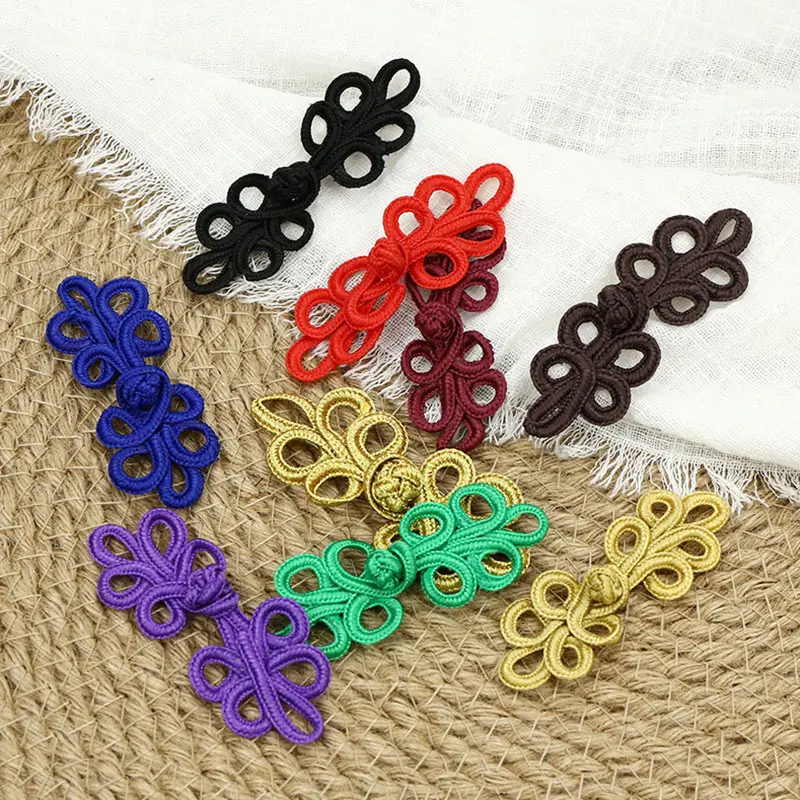 1pc Chinese Knot Buttons Handmade Cheongsam Frog Closure Buttons Fastener DIY Clothing Handcraft Sewing Accessories